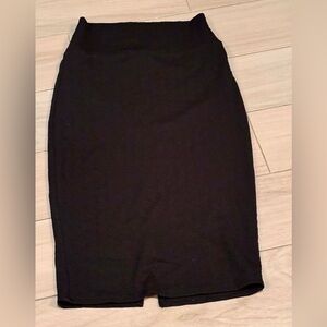 Derek Heart Classic Black Pencil Skirt MEDIUM
